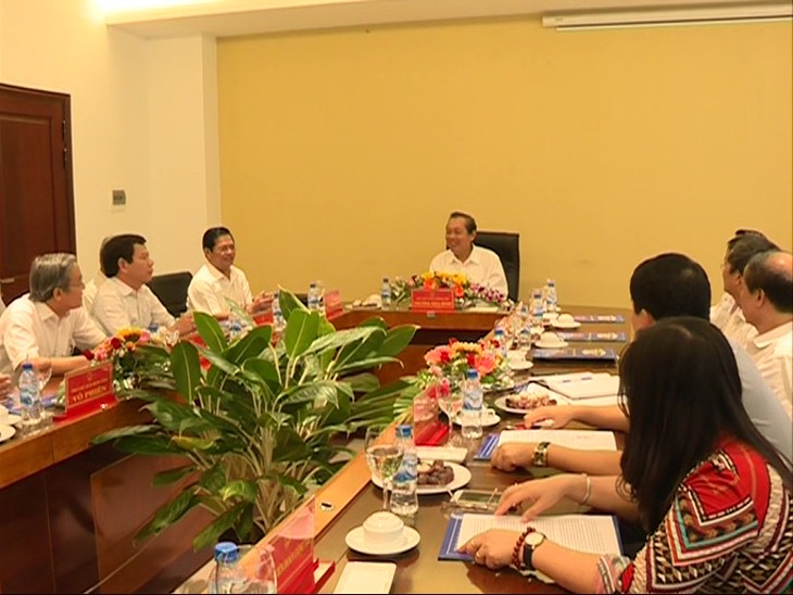 Phó Thủ tướng Chính phủ Trương Hòa Bình làm việc tại tỉnh Quảng Ngãi - ảnh 1